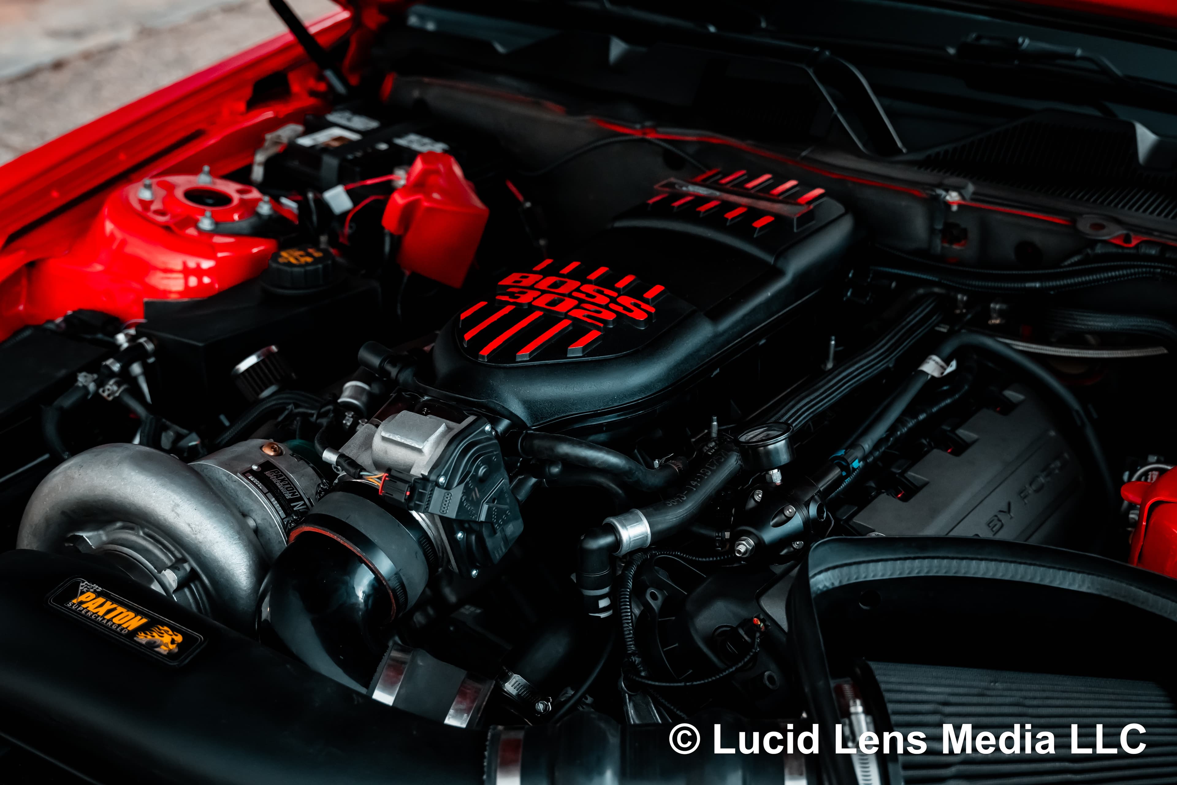 Mustang Engine bay